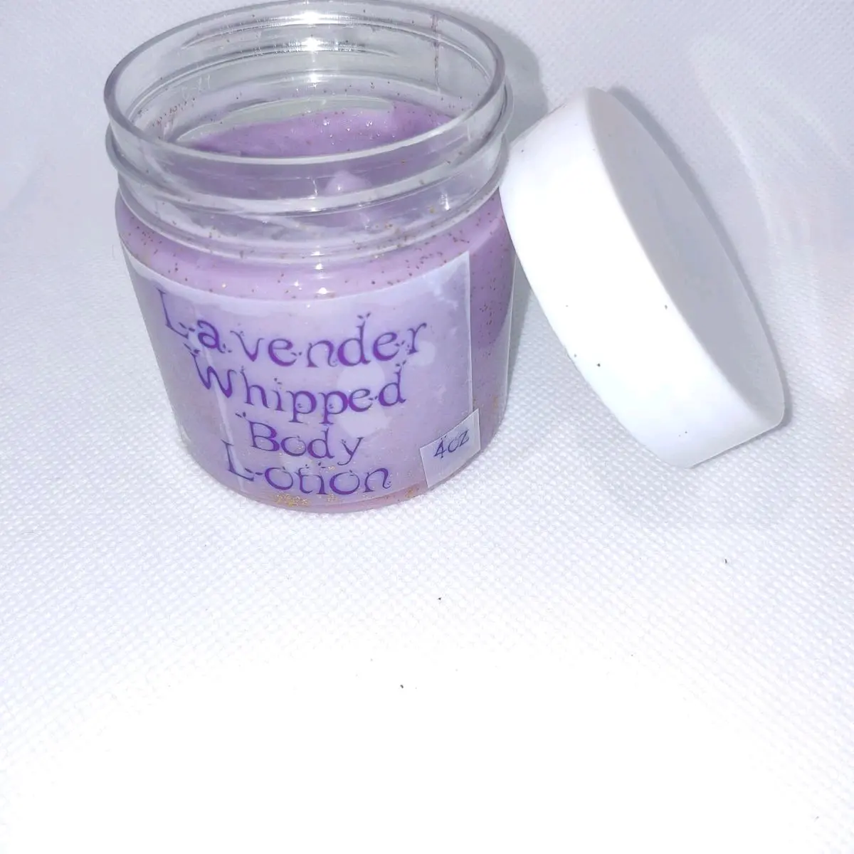 Lavender garden whipped glitter body lotion