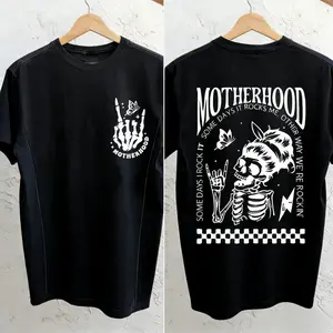 Giftifymama Sometimes I Rock It, Sometimes It Rocks Me Nursing Shirts Maternity Tops for Women Zipper Summer Breastfeeding T-Shirt Pregnancy Clothes Friendly Casual Womenswear TikTokShopHolidayHaul