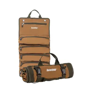 BUCKET BOSS 74004 Brown,Wrench Roll,Canvas 52NZ05
