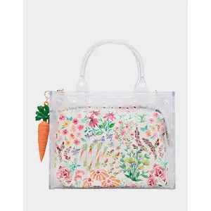 Betsey Johnson JAMMIN CLEAR SATCHEL Betsey Johnson JAMMIN CLEAR SATCHEL