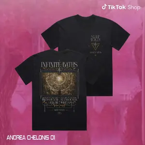 Infinite Baths Sleep T Shirt, Even In Arcadia T Shirt, Eden Green Tee