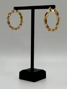 10K Hoop Earrings 4.2 g