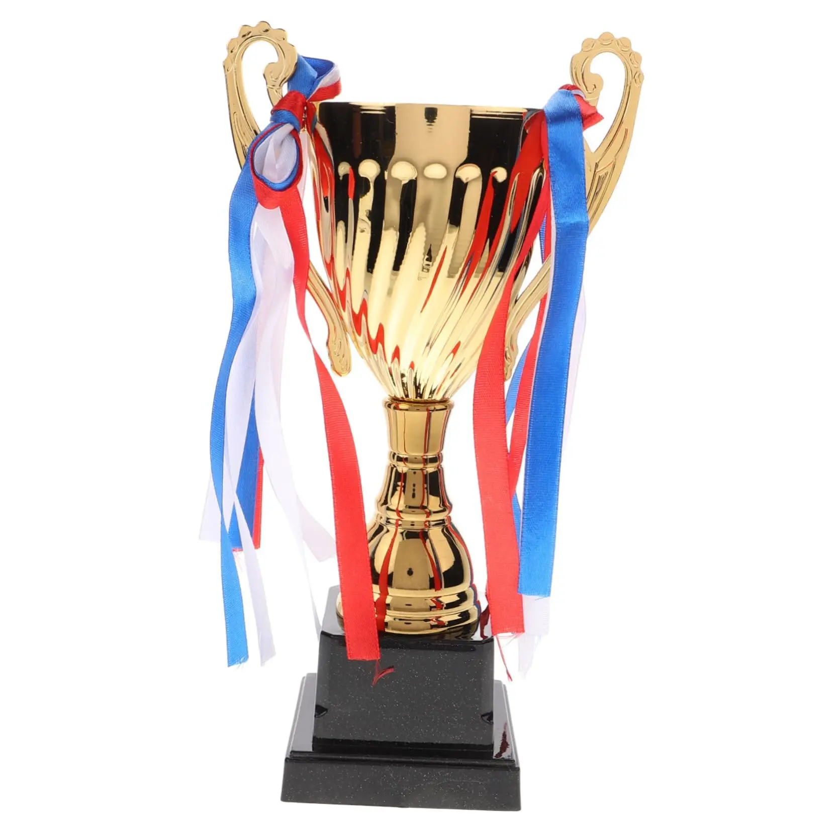 1pc Sports Match Metal Trophy, Athletic Award Cup, Football Soccer Trophy, School Tournament Honor, No Precious Metal Plating