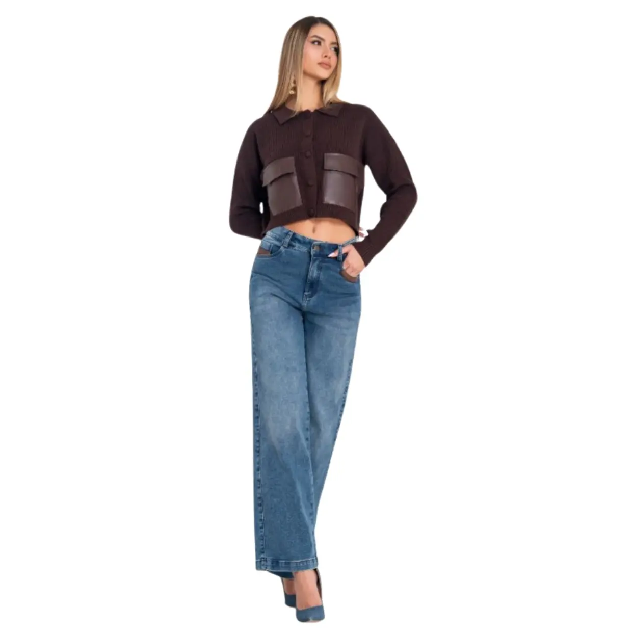 AUTHENTIC COLOMBIAN JEANS COLECTTION PREMIUM DE SEVEN 7 MODEL PUSH UP