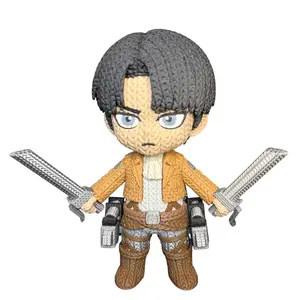 Levi Ackerman Knitted - Inspired 3D Printed Collectible