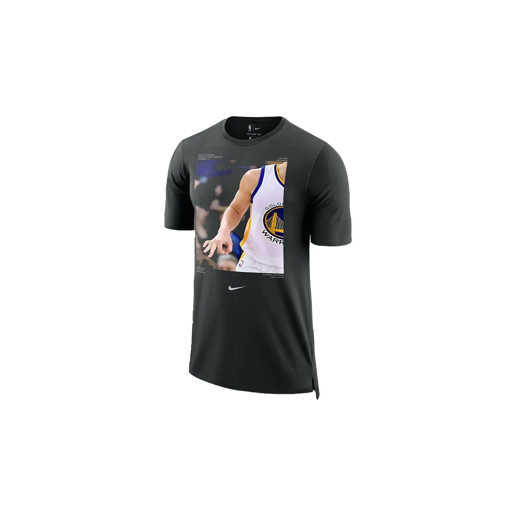 NBA Warriors 'Bay Area' Klay Thompson Tee "Grey" 924619 010