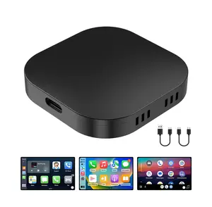 Carplay AI Box Wireless Carplay/Android Auto for OEM Wired CarPlay & Android Auto Support Mirrorlink TF Card