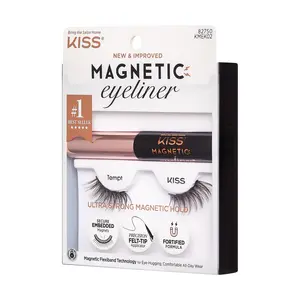 KISS Magnetic Eyeliner & Lashes - Tempt