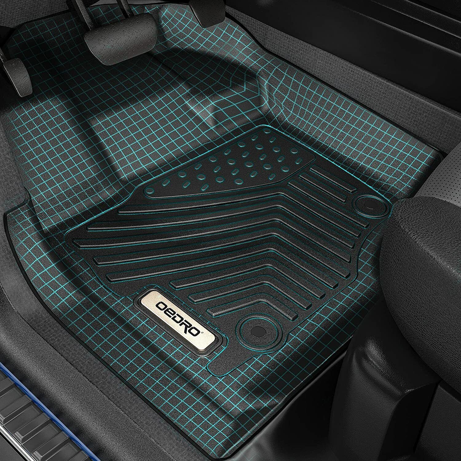 YITAMOTOR Floor Mats & Cargo Liner for Chevy Tahoe/GMC Yukon 2025-2021 (Only for Bucket Seats)