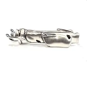 MENDEPOT Golf Bag Tie Clip Men Tie Bar Gift For Father Husband