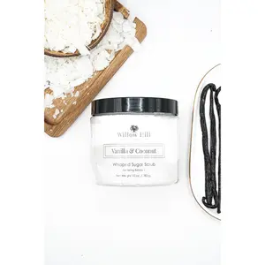 Vanilla & Coconut 10 oz Whipped Sugar Scrub