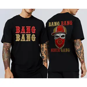 🏈   100% Cotton Double-Sided BANG BANG NINER GANG Tee, Perfect Game Day Gift for 49ers Fans! # TikTokShop. # TikTokMadeMeBuyIt. # ViralTees # TrendyTees