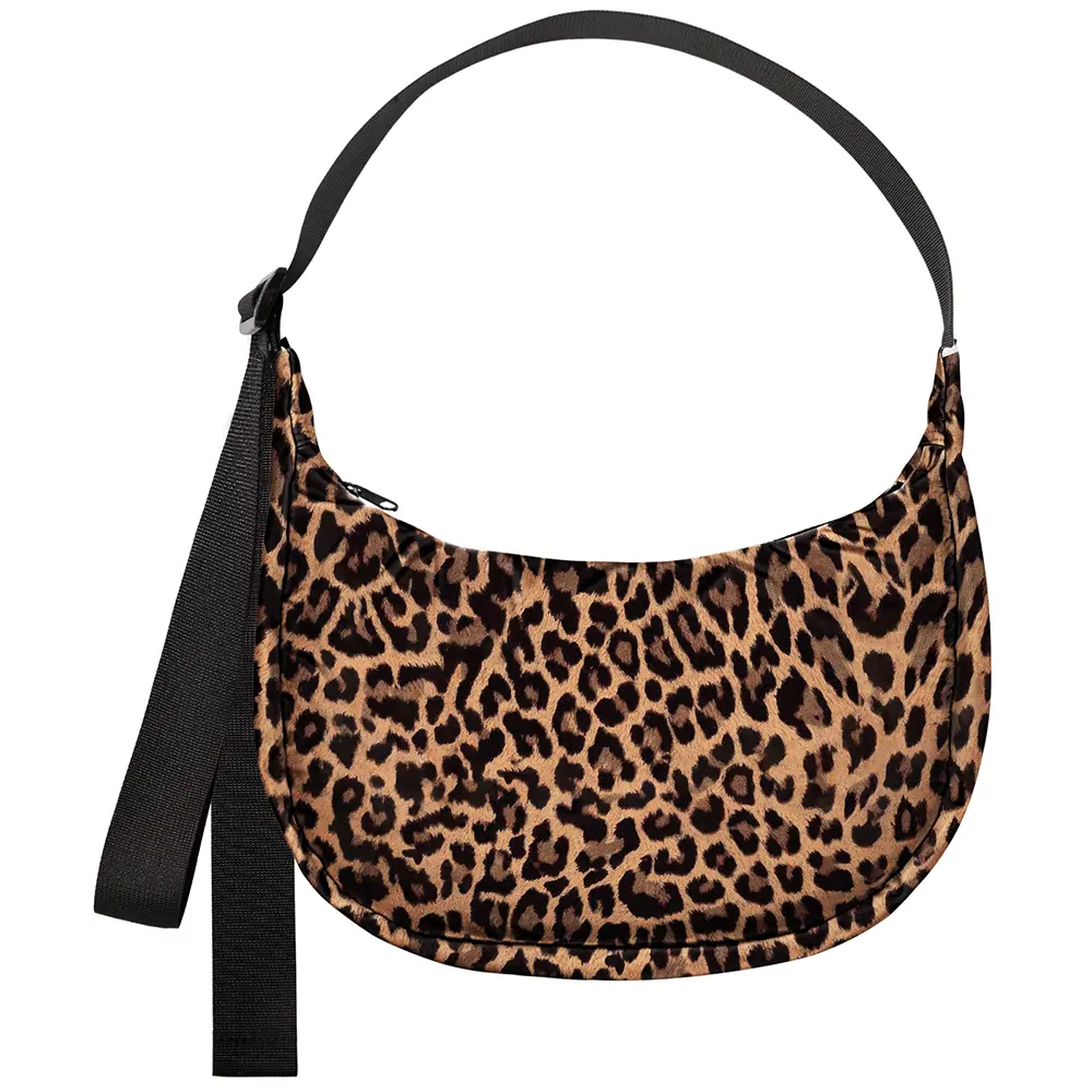 Women's Nylon Crescent Crossbody Bag - Small, Cute, Waterproof with Adjustable Shoulder Strap, for Travel, Crossbody Bags For Women