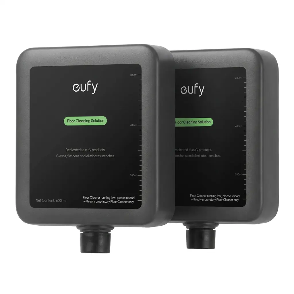 eufy Ready-to-Use Floor Cleaning Solution - Stain Remover, 600ml Single Bottle, Safe for Hard Surfaces, E25 Compatible