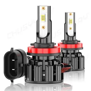 Led Lights For Cars H11 LED Headlight Kit Plug&Play TurboCool Fan 6K for MAZDA 3 2010 2011 2012 2013 2014 2015 2016 2017 2018 Low Beam