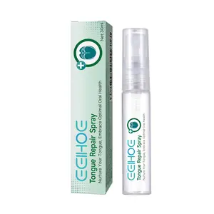 EELHOE Tongue Care Spray, Oral Care Spray for Tongue Comfort, Moisturizing Oral Freshener with Mint & Castor Oil, Daily Mouth Care