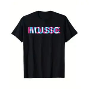 Graphic Tees     optical illusion edm rave dj t shirt mens t shirt black