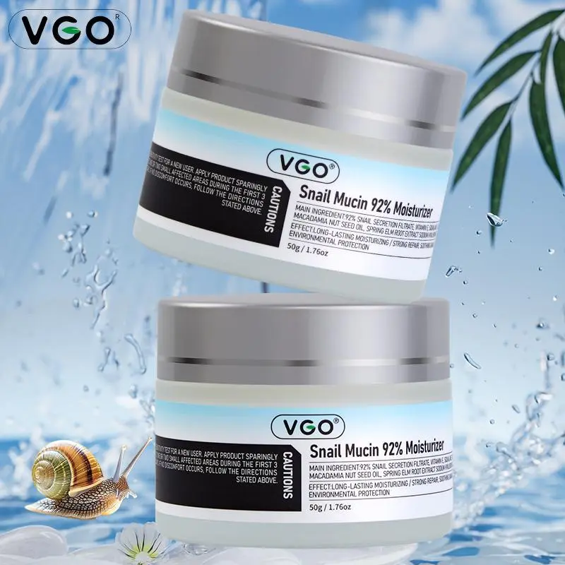 [Shop More, Gift More]VGO SnailMucin 92 Essence Moisturizer, Charcoal Cleanser for All Types, Brightening Repair, Glow Up, Radiant Result & Transformation for All Skin Types - hydrationkit face tighten