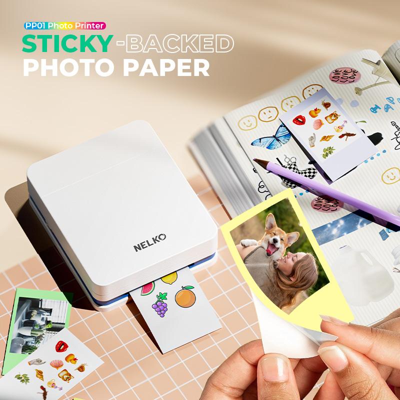 PP01 Portable Mini Color Wireless Mobile Printer, Instant Smartphone Photo Printer, Sticky-Back Photos, Bluetooth Compatible with iOS & Android Devices, Fun Editing App, Perfect Gift For Valentine's Day, Mothersdaygift outdoorfun #SummerVibes PP01 Portable Mini Color Wireless Mobile Printer, Instant Smartphone Photo Printer, Sticky-Back Photos, Bluetooth Compatible with iOS & Android Devices, Fun Editing App, Perfect Gift For Valentine's Day, Mothersdaygift outdoorfun #SummerVibes