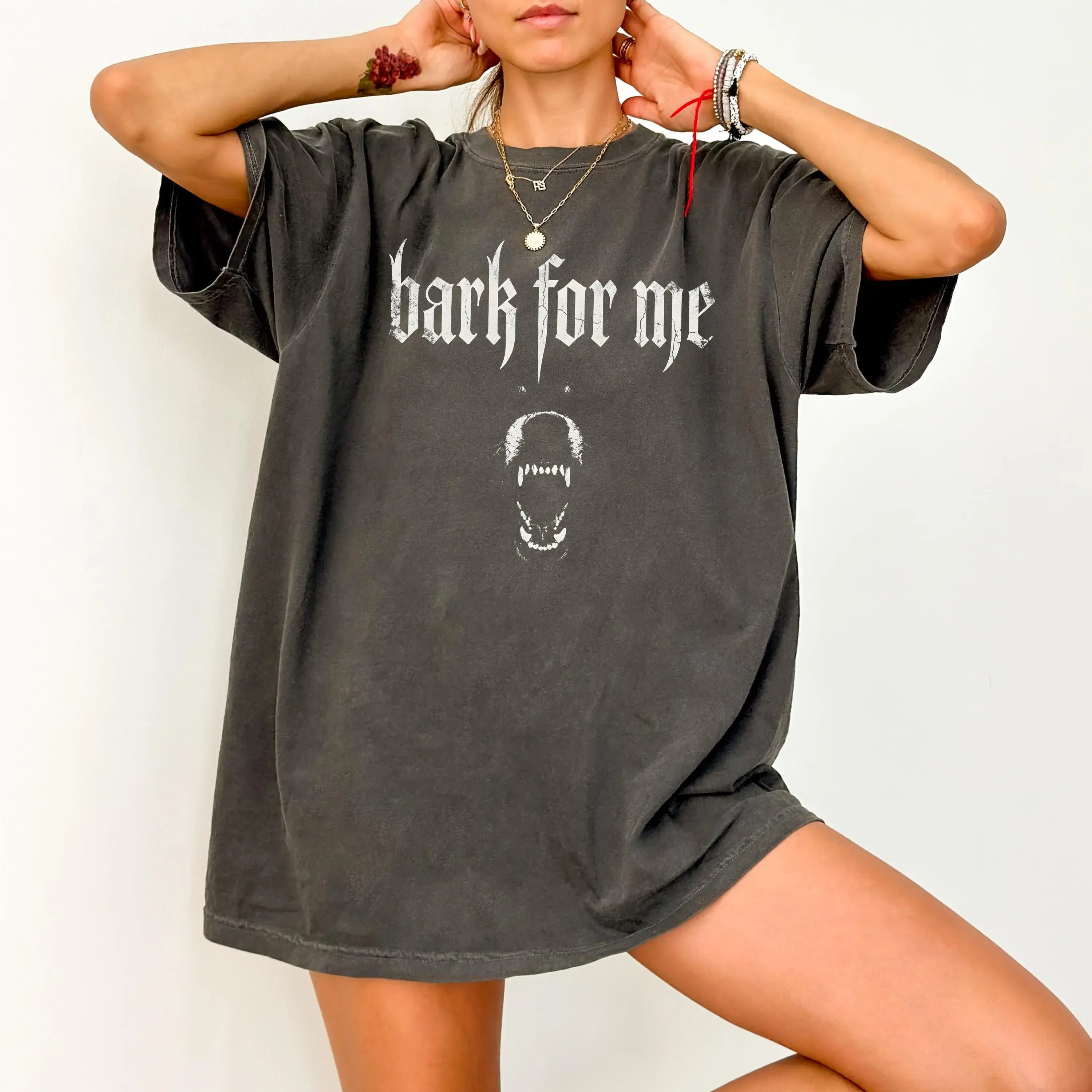Washed T-shirt-Black