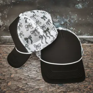 Bows Foam Mesh Back Cap