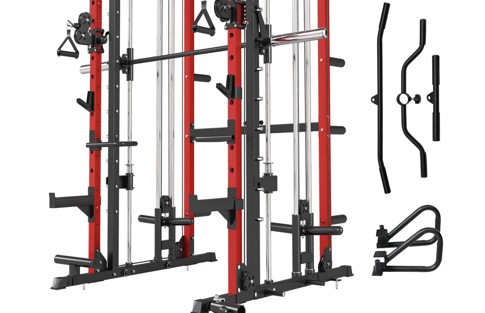 Upgrade M1 2.0 Multi-functional Smith Machine with Powerful Storage System smith machine squat machine power rack Strength Training Equipment