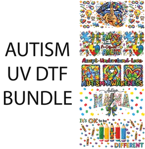 AUTISM UV DTF BUNDLE FOR CUPMAKING