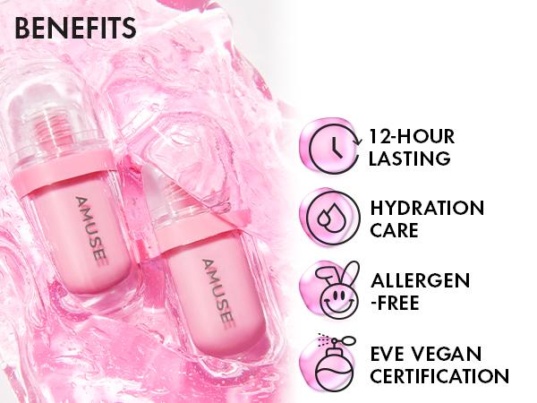 [AMUSE Seoul Official] JEL-FIT TINT | 8 Shades Lip Product Lipstick Lip stain LIPTINT