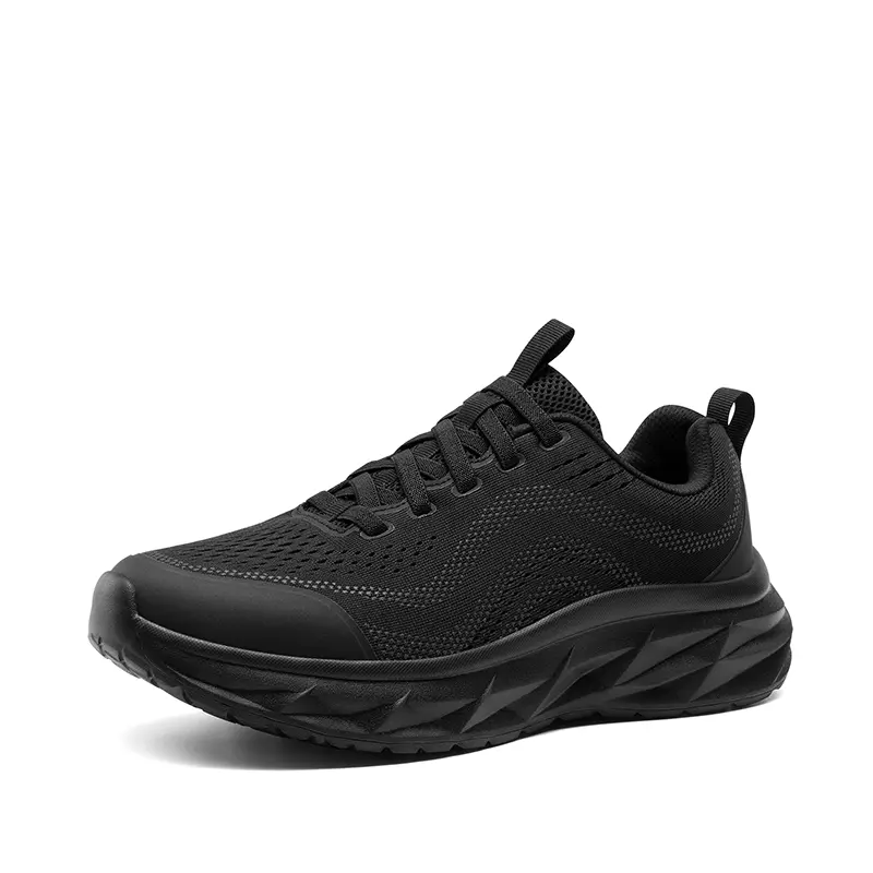 NORTIV 8 Soothe Cloud Men's Breathable Mesh Jacquard Athletic Sneakers - Shock Absorb EVA Midsole, Elastic Band, TPU Reinforce Durability for Walking, Training | TikTok Shop Back to School, Sneaker, Sports Shoes, Athletics Sneakers Shoes, Mesh Design Snea