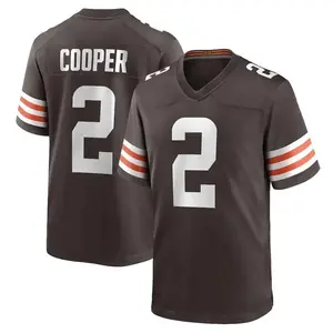 Trendy Rugby Season 25-26 Full Print Logo C00per #2 Brown Football Jersey New T Shirt, Game Day America Football Unifoerm, Sport Clothing, Football Uniform, Alternate Game Jersy