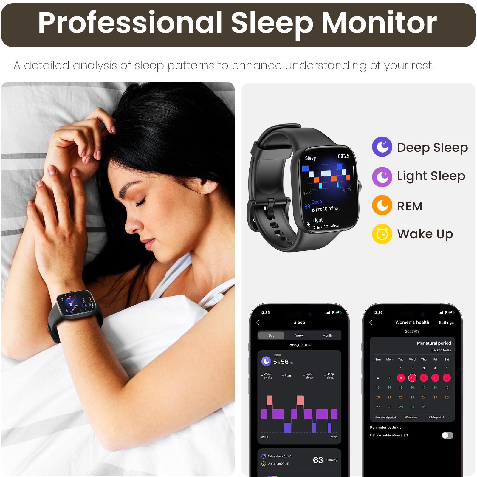TOZO S7 Smartwatch Bluetooth Call AMOLED Ultra HD Screen,Dynamic Dials Messages Push 100+ Sports Modes,Detect Human Health (Heart Rate,Blood Oxygen)with High Battery Life Touch Screen Watch Black Smart wearables NewYear Gift TOZO S7 Smartwatch Bluetooth Call AMOLED Ultra HD Screen,Dynamic Dials Messages Push 100+ Sports Modes,Detect Human Health (Heart Rate,Blood Oxygen)with High Battery Life Touch Screen Watch Black Smart wearables NewYear Gift