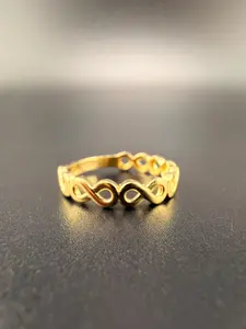 10K Gold Infinity Ring for Women – 1.6g Minimalist Love Symbol Ring Size 6.5 | Jewelry Connect