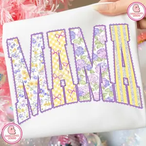 Floral Lace Mama Bundle sweatshirt, Quilt Patchwork Mama sweatshirt, Retro Mama sweatshirt, Floral Mama sweatshirt, Gigi Floral sweatshirt, Mother's Day, Easter sweatshirt, mimi sweatshirt