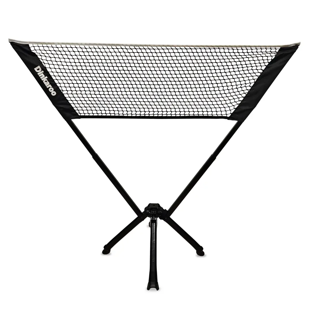 Dinkaroo™ Mini Portable Pickleball Net – Pop-Up Practice Net for Dinks, Volleys & Warm-Ups – Lightweight, Compact, and Travel-Ready (Patent Pending)