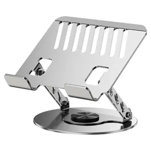 Laptop Stand, Laptop Stand Riser, Computer Tablet Stand, 6-Level Adjustable Aluminum Alloy Ergonomic Folding Portable Desktop Stand