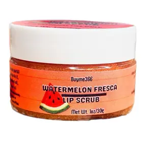 Lip scrub with free Lip scrubber m- Watermelon Fresca Lip Scrub 30g
