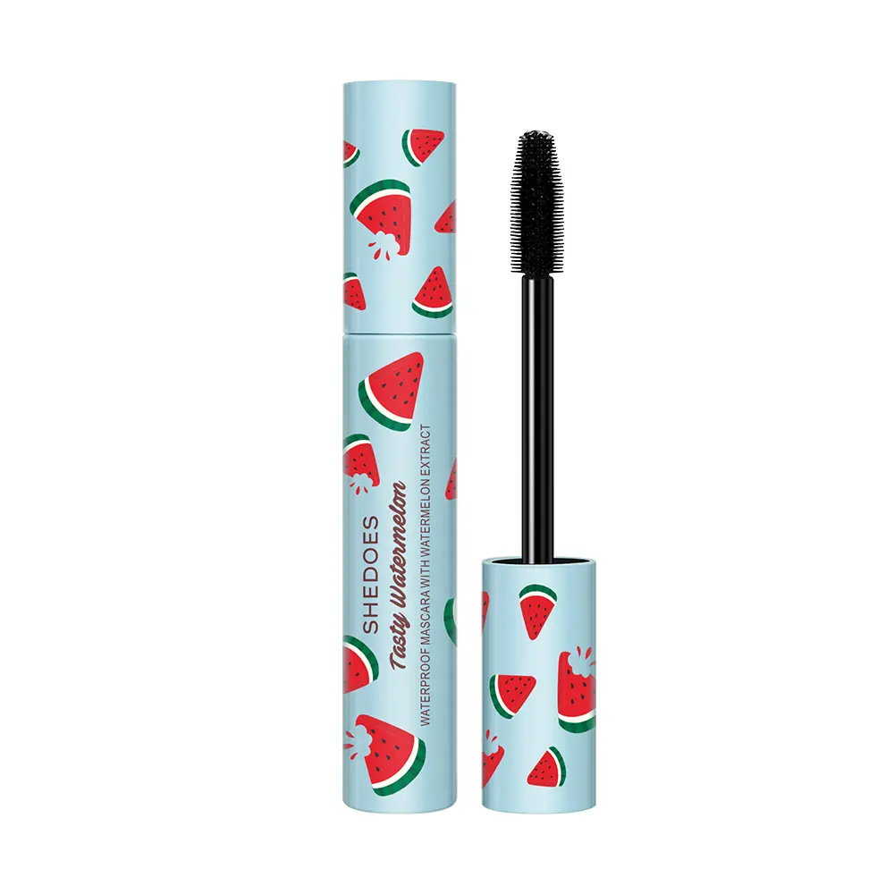 Waterproof Silicone Bottom Mascara - Lengthening, Volumizing, Long Lasting, All-Day Stay Wet/Dry Mascara, Defines Lashes, Cosmetic Makeup for All Skin Types, Ideal for Outdoor Use, Lengthening Mascara, Volume Mascara