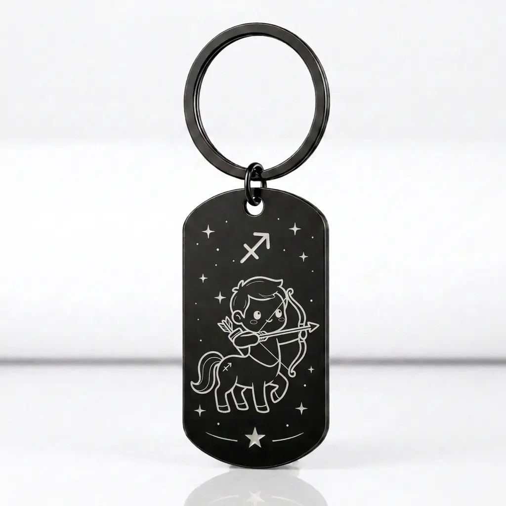 12 Constellations Zodiac Sign Metal Keychain - Unisex Detachable Ring, Lightweight, Smooth-Edged Astrology Pendant, Birthday Gift for Friends, Fashion Bag Charm (Toys & Hobbies DIY Beading & Jewelry Making), Retro