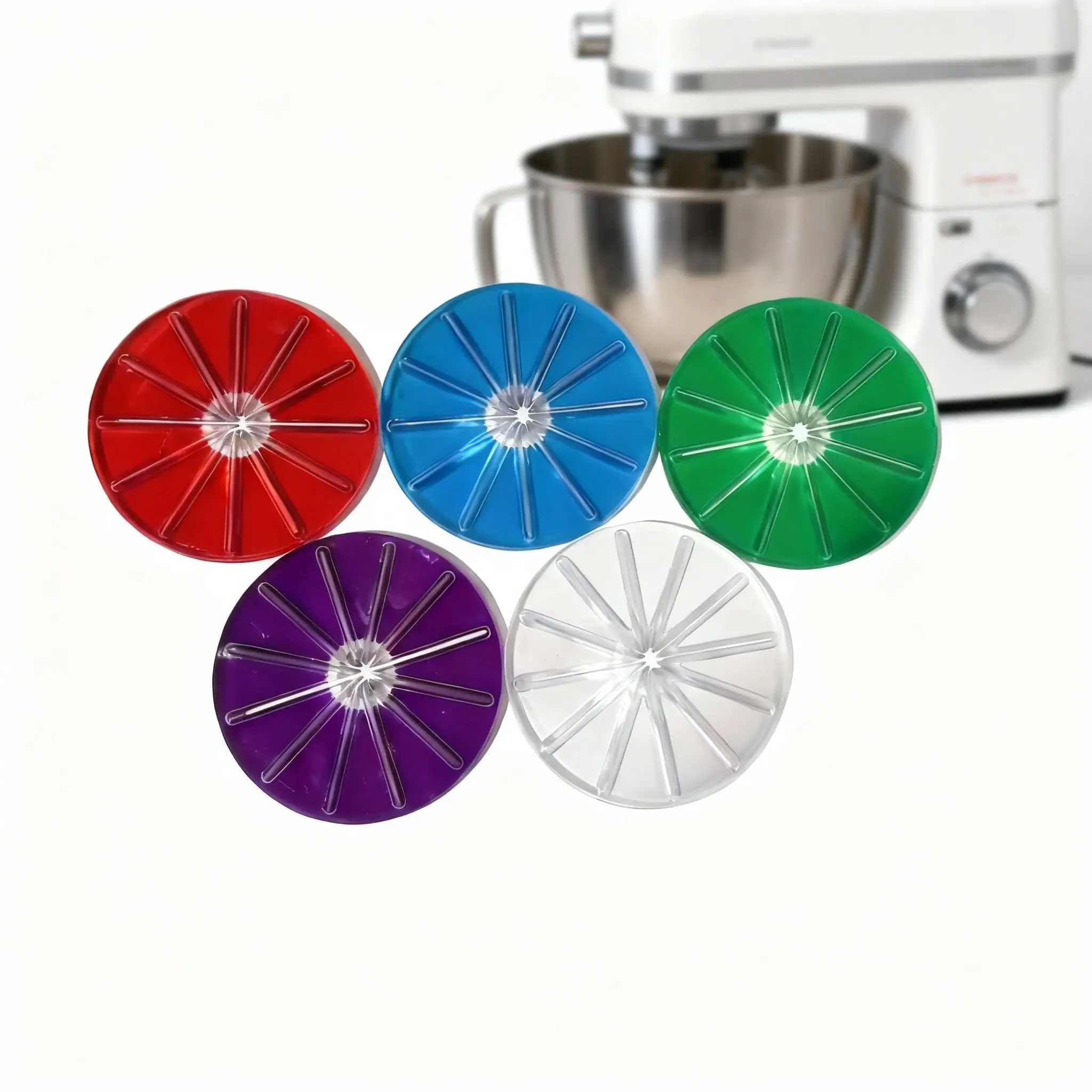 Reusable Stand Mixer Splash Guard Accessory - For KitchenAid Bowl-Lift Mixers, Fits 6-Wire Whisks, Offers Mess-Free Baking Support, Serves as Kitchen Cleanliness Solution