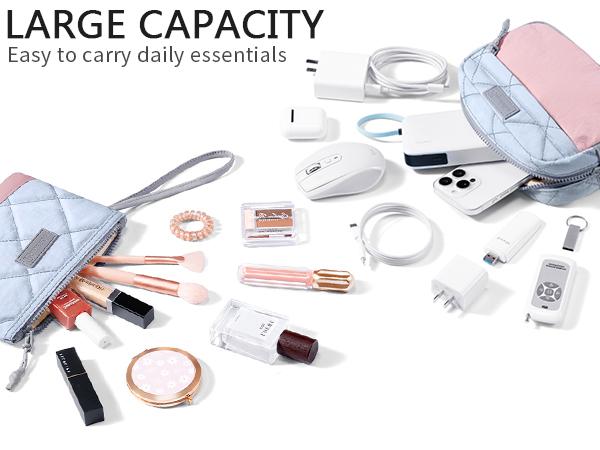 Bagstellar Puffer Tote Bag for Women, Lightweight Large Work Tote Laptop Bag, Travel Tote Bag with Zipper Gifts for Women Teacher Nurse Quilted Shoulder Bag for School Gym