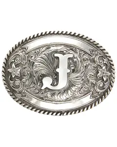 Cody James Unisex Initial J Belt Buckle - 721-J