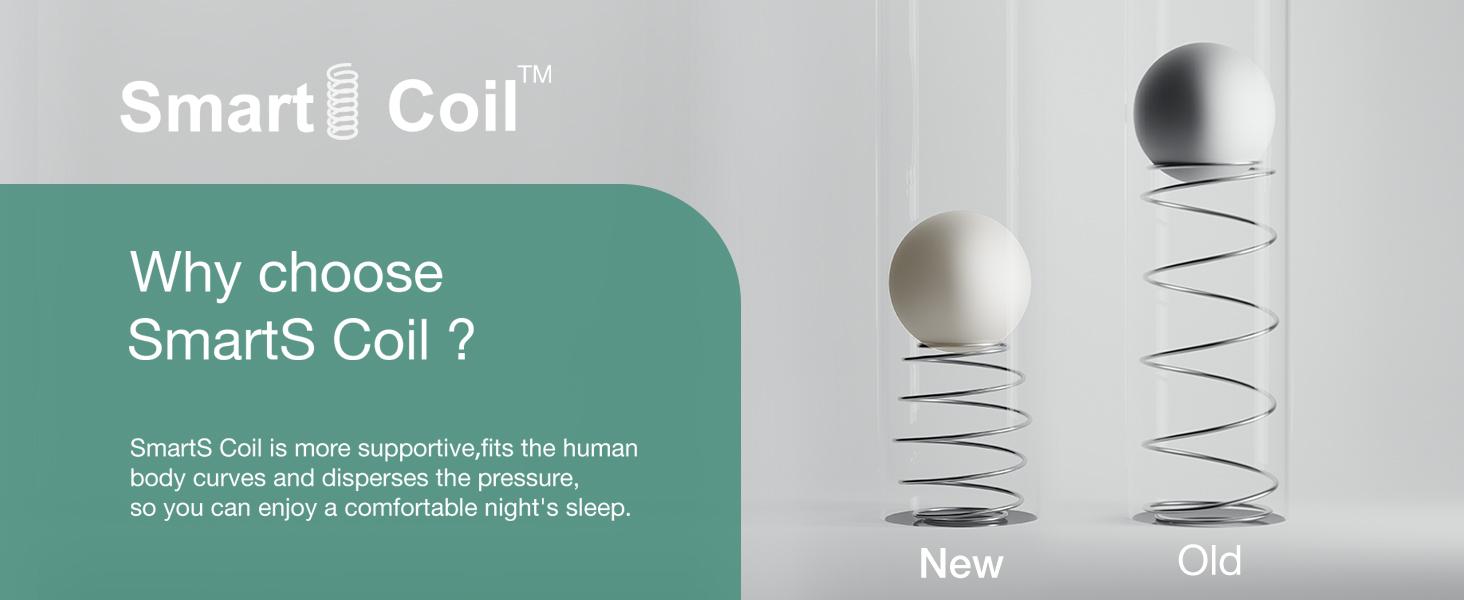 Hybrid Mattress Fiberglass-Free Full/Queen/King -6/8/10/12/14 Inch-Perfect Balance of Softness & Firmness: High-Quality Mattress for All Sleepers & Body Alignment-Motion Isolation Mattress Hybrid Mattress Fiberglass-Free Full/Queen/King -6/8/10/12/14 Inch-Perfect Balance of Softness & Firmness: High-Quality Mattress for All Sleepers & Body Alignment-Motion Isolation Mattress