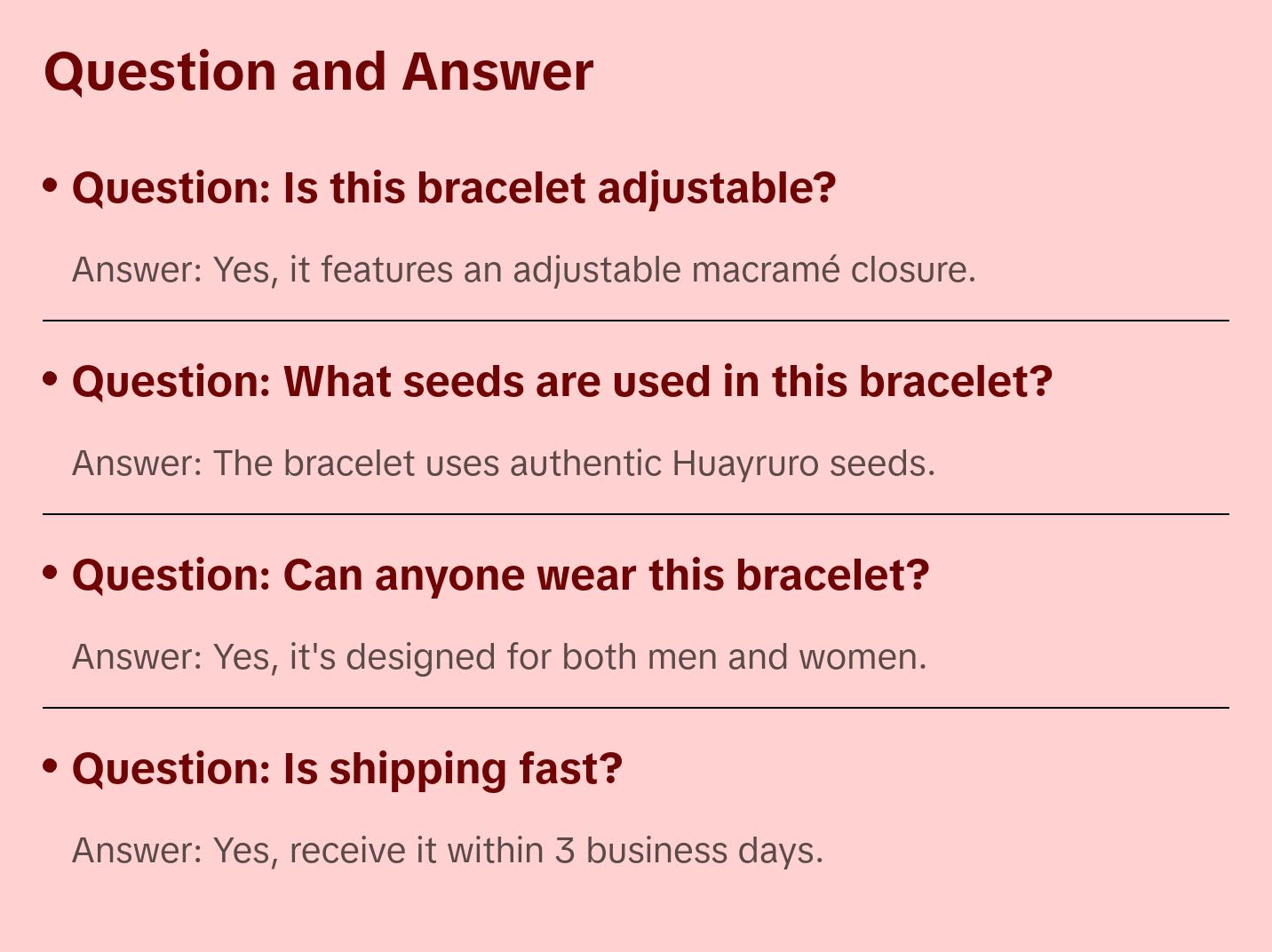 Adjustable Macramé Good Luck Bracelet – Handmade with Huayruro Seeds