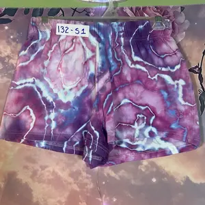 (132) Tie Dye Sweat Shorts