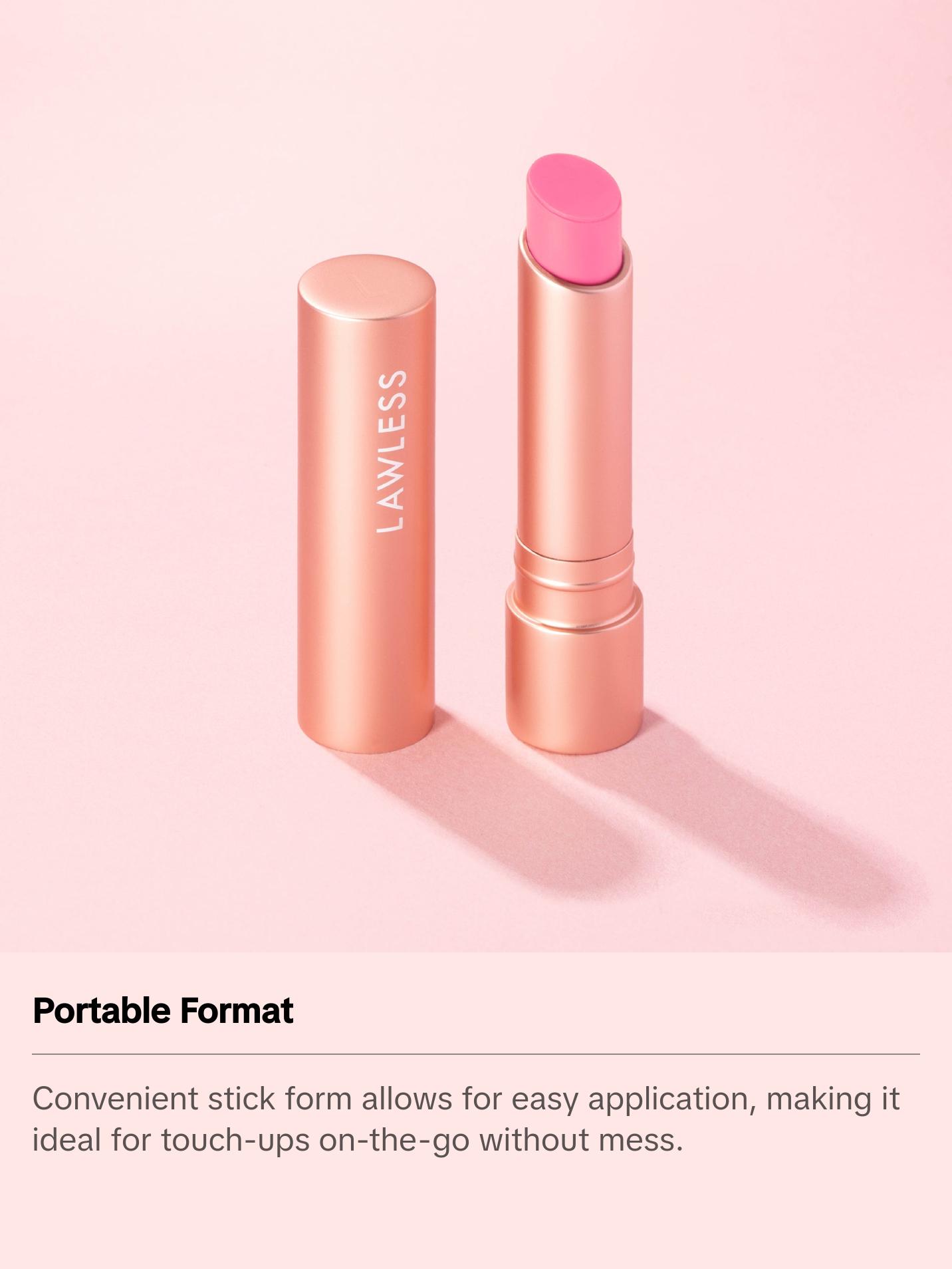 Forget the Filler Lip-Plumping Line-Smoothing Tinted Balm Stick