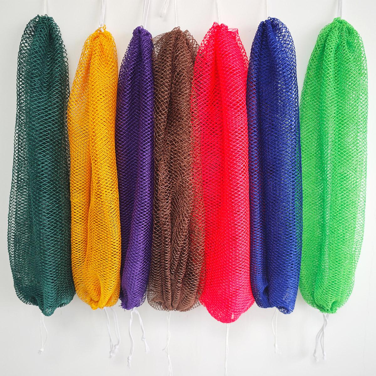 2 PCS Authentic African Exfoliating Net Bath Sponge