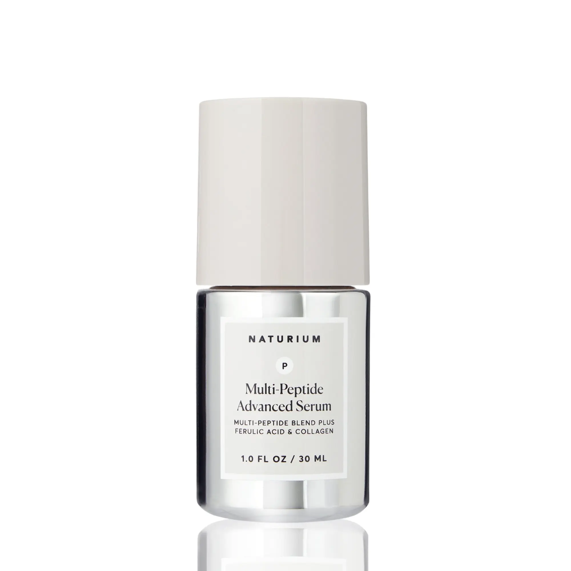 Naturium Multi-Peptide Advanced Serum (30ml) - Serum for Wrinkles, Copper Peptides and Argireline Amplified Peptides