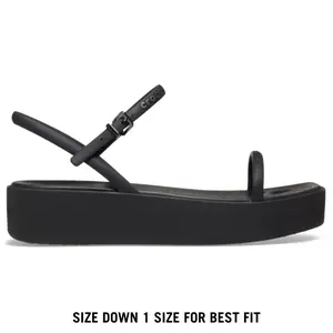 Crocs Women's Miami Platform Y-Strap Platform Sandals