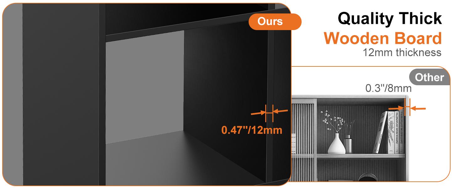 Cube Storage Organizer - Open Cube Bookshelf with Removable Back Panels, Display Storage Bookcase for Living Room, Bedroom, Entrance Hall, Home Office