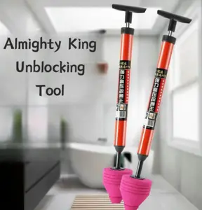 One-Piece Efficient Drain Cleaner for Toilet,1 Pack Toilet Clog Remover Tool, Kitchen Sink & Bathroom Drain